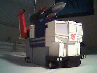 My own version of Godbomber in armored carrier mode.  Where do you want to go from here?